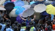 【熱點互動】雨傘革命 撐起香港自由天
