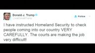 移民禁令受阻 川普令详审入境者