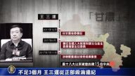 【禁闻】不足3个月 王三运从正部级沦违纪