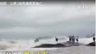 山東遊客不聽勸阻登礁石拍照遭海浪捲走2人溺亡