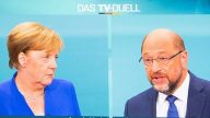 德大选唯一电视辩论 舒尔茨挑战默克尔