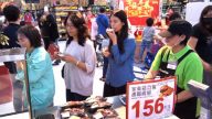 中国新年将近 台湾民众喜办年货