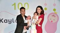 為雙胞胎女兒辦百日宴 熊黛林曝光寶寶名字
