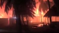 暗夜惡火 馬爾代夫豪華酒店7間別墅付之一炬