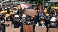 香港七一升旗被迫改室內 官方借口下雨（視頻）