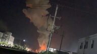 辽宁化工厂爆炸 20公里外听到巨响有震感(视频)