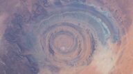 从太空中才看得到的非洲奇观──撒哈拉之眼