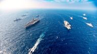 美印日澳聯合軍演 雙航母出動震懾中共