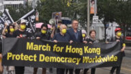 加国多伦多香港社区集会 吁制裁中港官员