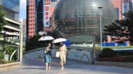 上海徐家匯高溫40.9℃ 追平1873年以來最高紀錄