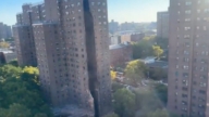 紐約布朗克斯一20層公寓燃氣爆炸 部分坍塌