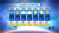 休斯頓天氣預報（1月11日至17日）