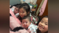 廣東夫妻連生兩對雙胞胎 兒女雙全湊成兩個「好」（視頻）